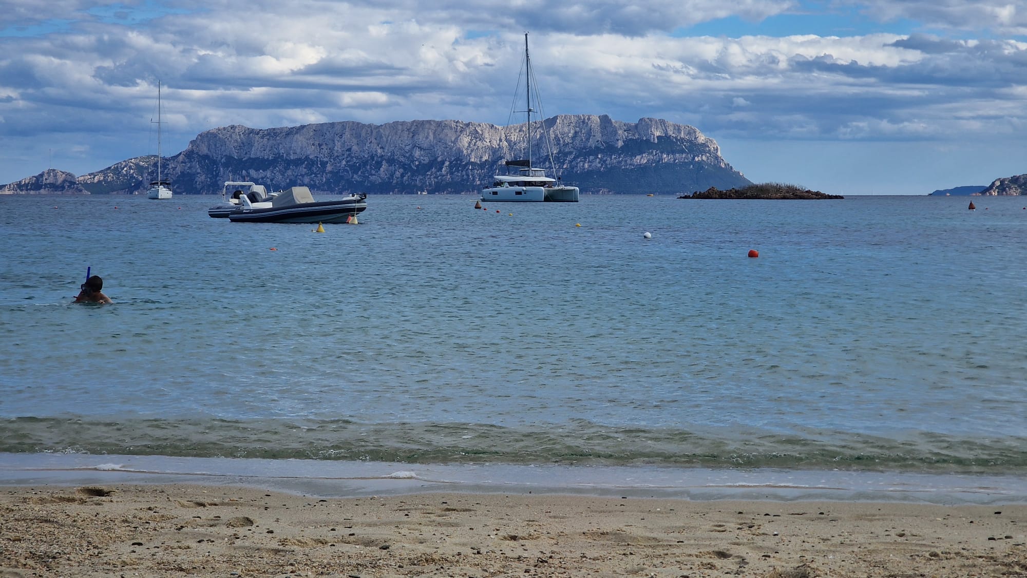 Sassari beach yachts boats
